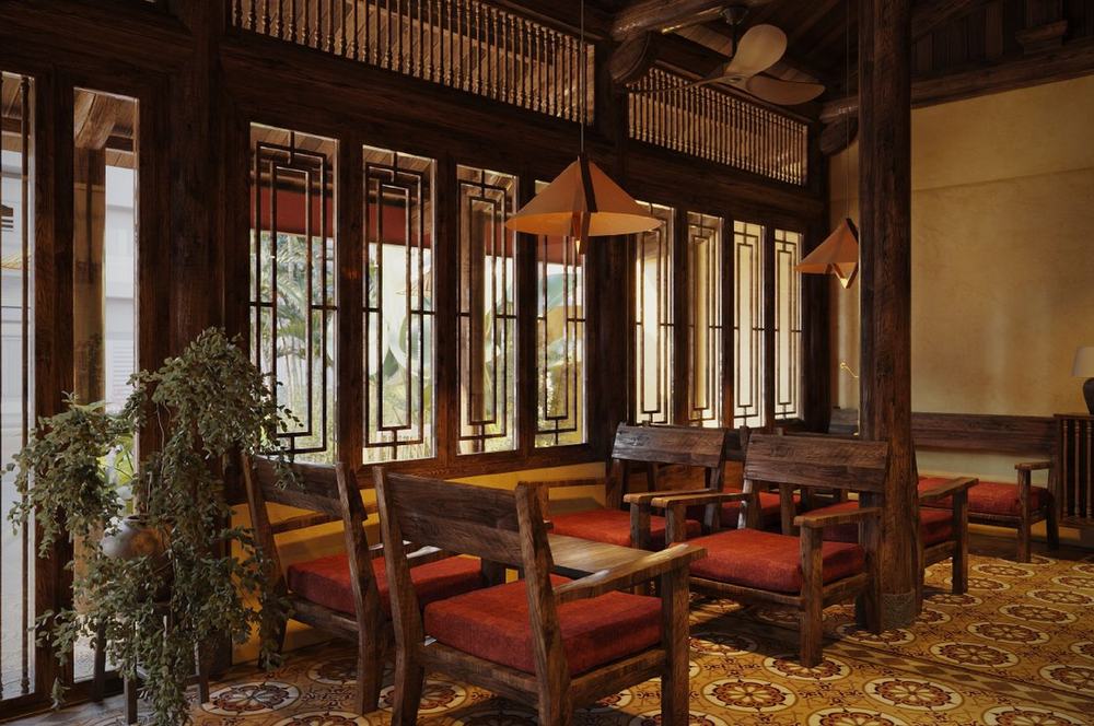 Khu ngồi bên cửa sổ