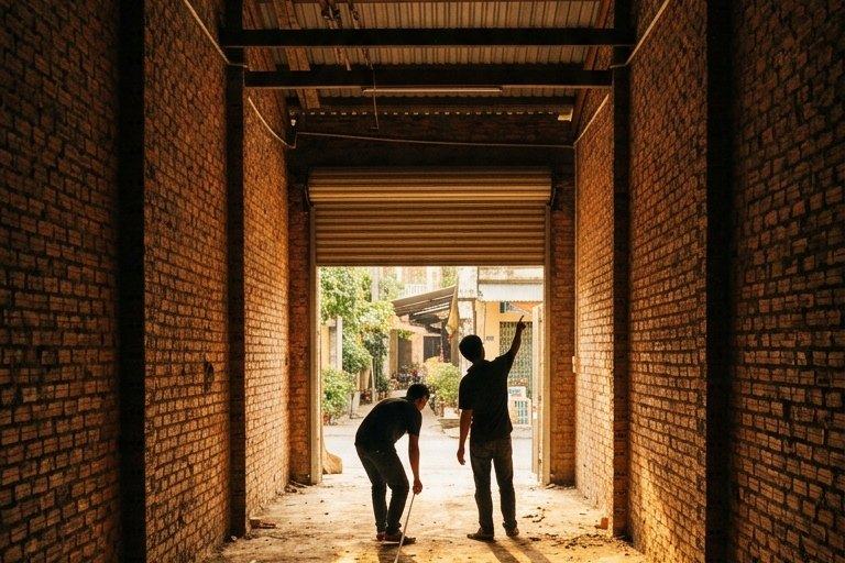 Khảo mặt bằng cho một điểm bán